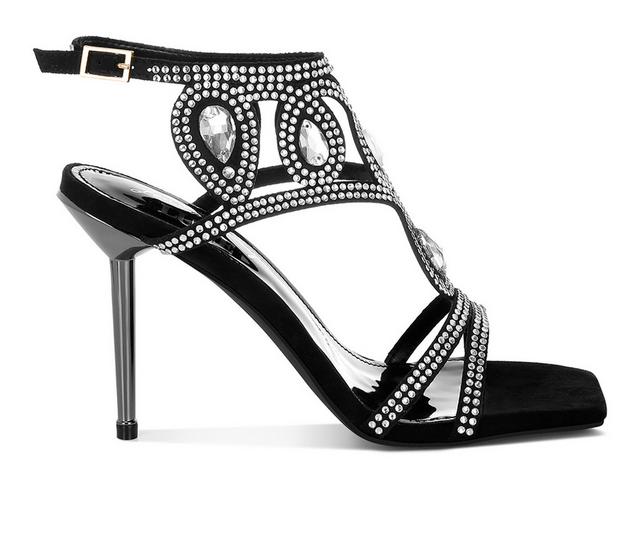 Women's London Rag Fialka Dress Sandals in Black color