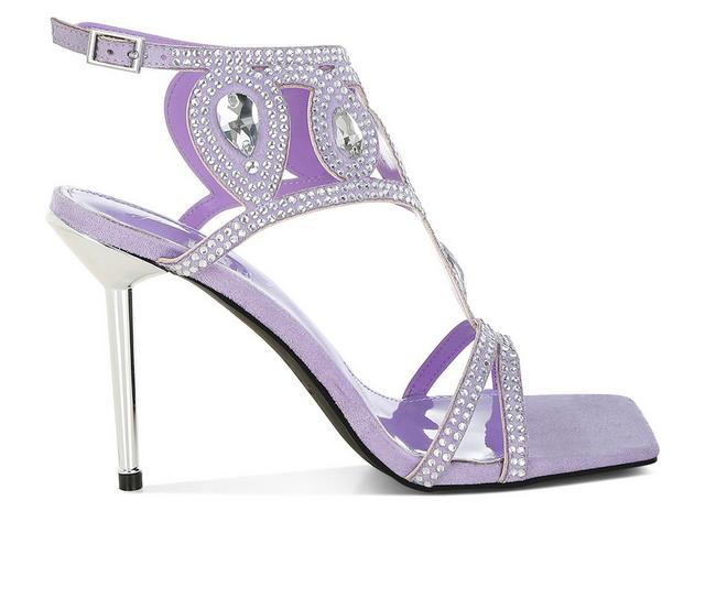 Women's London Rag Fialka Dress Sandals in Lilac color