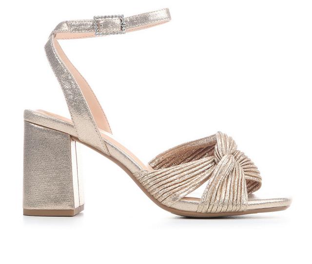 Women's Delicious Baron Dress Sandals in Gold color
