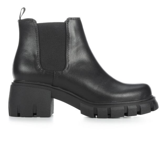 Women's Soda Poppy-G Booties in Black color