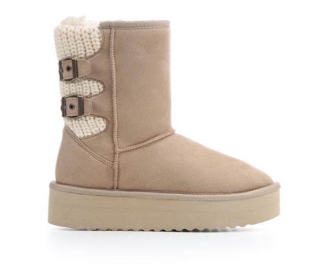 Women's Soda Medal-S Boots in Oatmeal color
