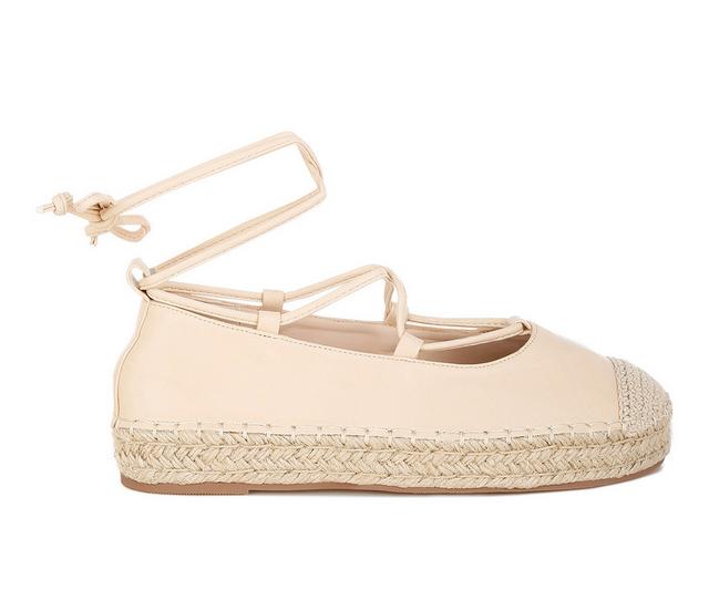 Women's London Rag Alaya Wedges in Beige color