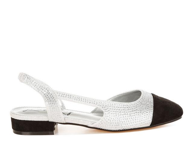 Women's London Rag Rerita Flats in Silver color