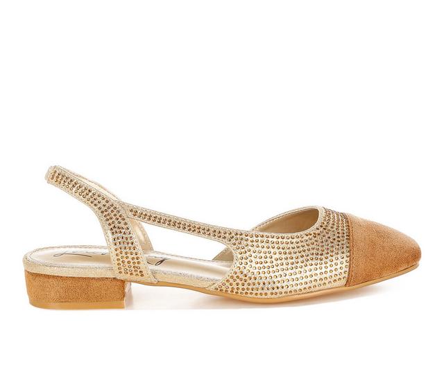 Women's London Rag Rerita Flats in Gold color