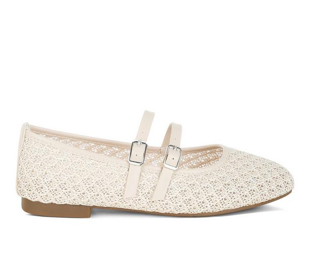 Women's London Rag Warena Flats in Beige color