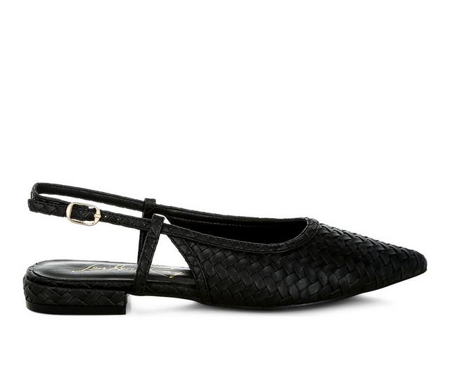 Women's London Rag Kurina Flats in Black color