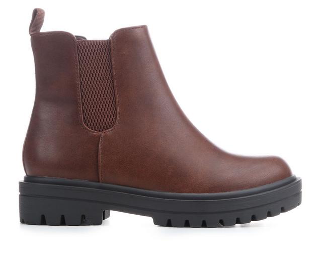 Girls' Soda Toddler & Little Kid Pilot-IIS Boots in Brown color