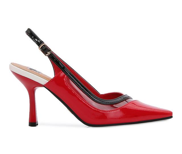 Ninety Union Lora Pumps in Red color
