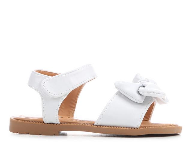 Girls' Kensie Girl Toddler Sweet Bow Sandals in White color
