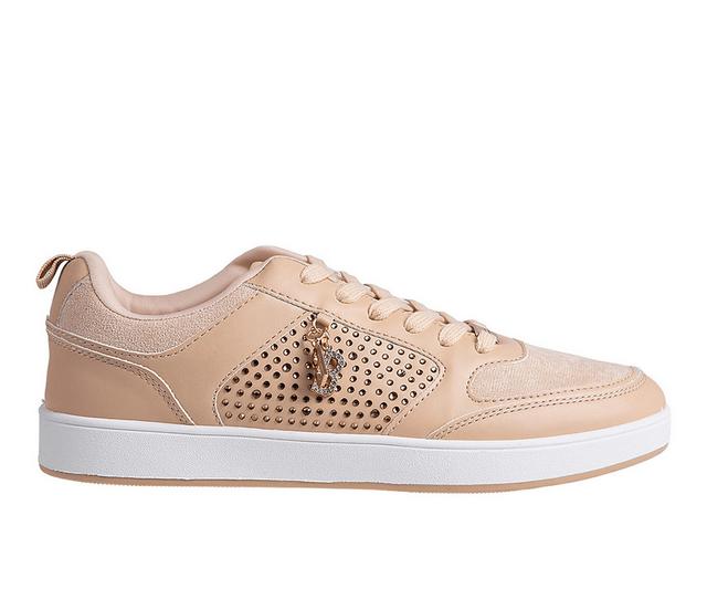 Women's Bebe Emma Sneakers in Nude color