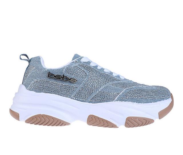 Women's Bebe Kasey Sneakers in Blue color