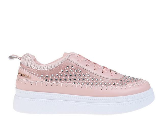 Women's Bebe Quinn Sneakers in Blush color