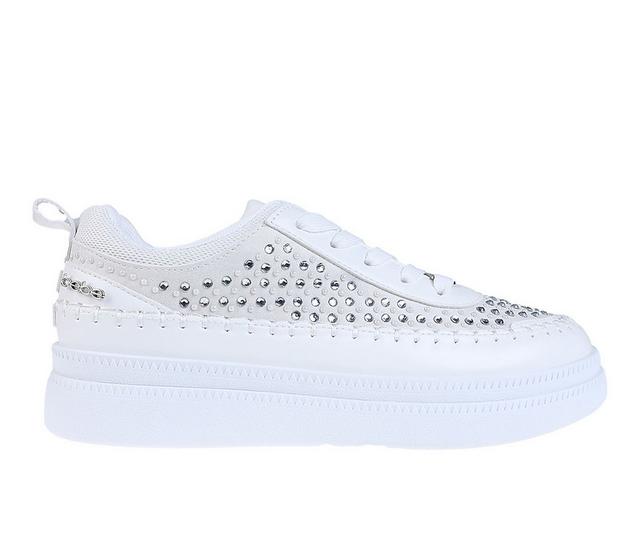 Women's Bebe Quinn Sneakers in White color