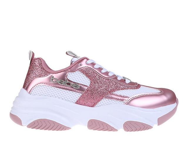 Women's Bebe Sadie Sneakers in Pink color