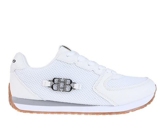 Women's Bebe Sapphire Sneakers in White color