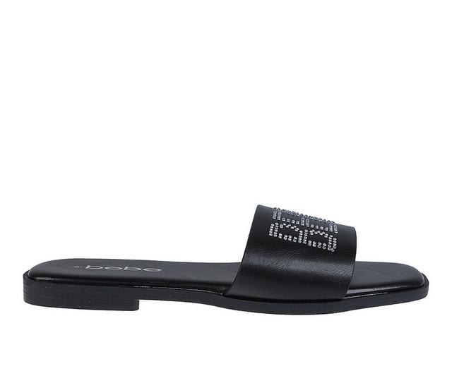 Women's Bebe Kath Sandals in Black color