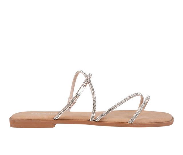 Women's Bebe Mia Sandals in Tan color