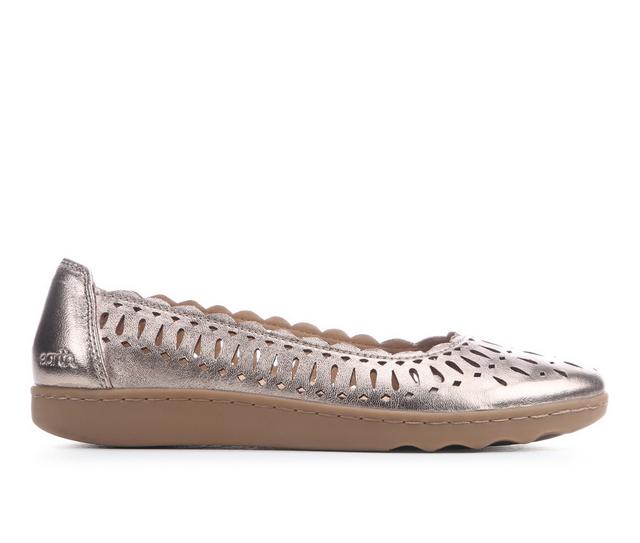 Women's Earth Origins LUNA Flats in Pewter color