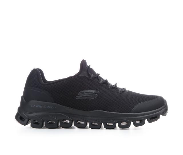 Men's Skechers 233016 Glide-Step Sneakers in BlackBlack Wide color