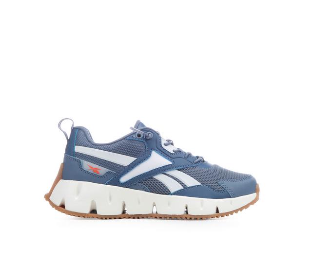 Boys' Reebok Little Kid Fusion Force Running Shoes in Shadow Blue/Wht color