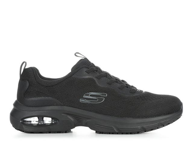 Women's Skechers Work 108327 Womens Skech Air Ventura Slip Res Slip Resistant Shoes in Black color