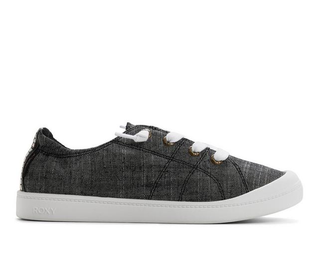 Women's Roxy Bayshore Plus II Slip-On Shoes in Open Black color