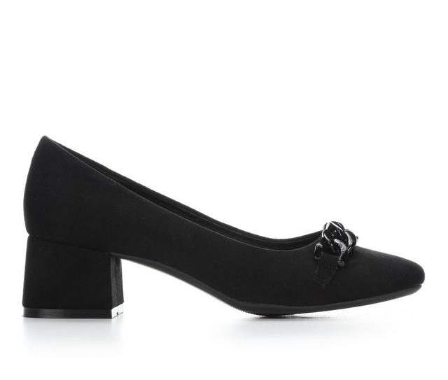 Women's Solanz Jackie Pumps in Black color