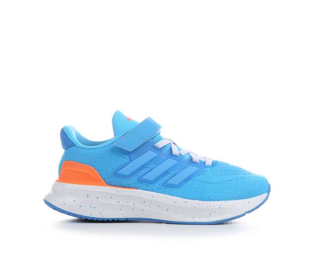 Kids' Adidas Little Kid Ultrarun 5 EL C Running Shoes in Aqua/Wht/Blue color