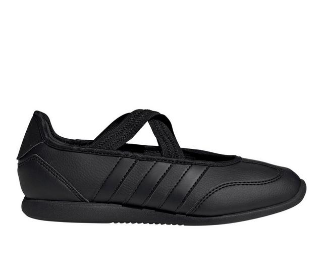 Girls' Adidas Big Kid Barreda Mary Janes in Black color