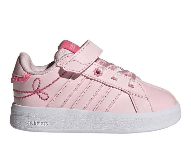 Kids' Adidas Infant & Toddler Grand Court 3.0 Sneakers in Pink/Pink/Pnk color