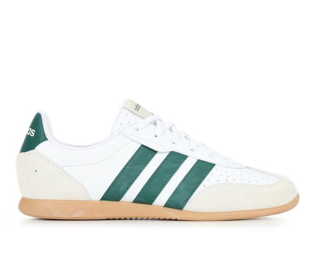 Women's Adidas Barreda Lo Sneakers in White/Green color
