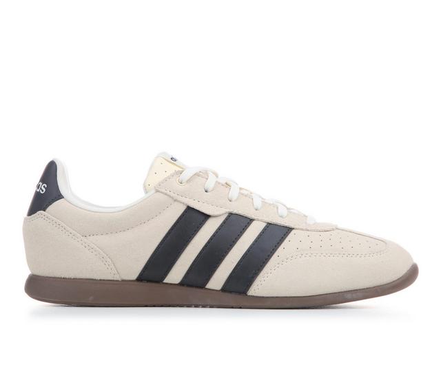 Women's Adidas Barreda Lo Sneakers in Cream/Black/Gum color