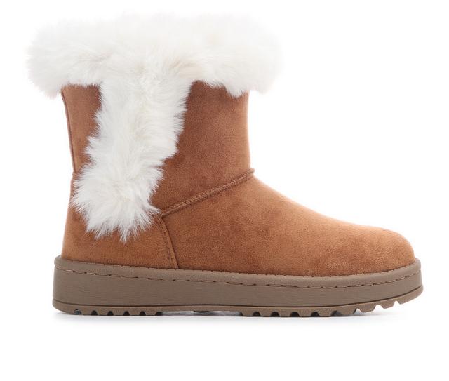 Girls' White Mountain Little Kid & Big Kid Incher Boots in Chestnut color