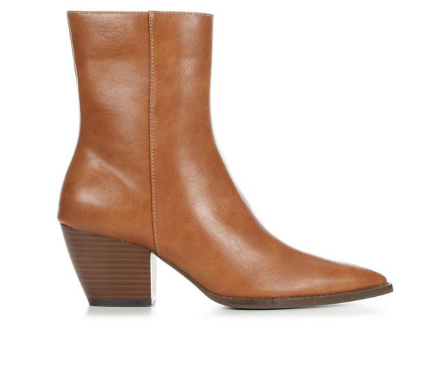 Women's Shu Shop Uma Booties in Tan color