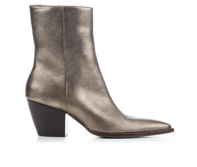 Women's Shu Shop Uma Booties in Bronze color
