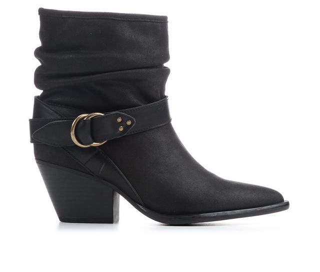 Women's Shu Shop Whitney Booties in Black Suede color