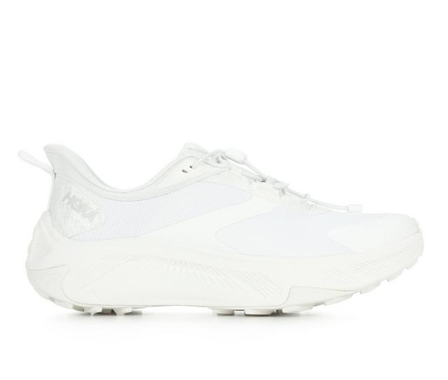 Women's Hoka Transport 2 Trail Running Shoes in White/White color