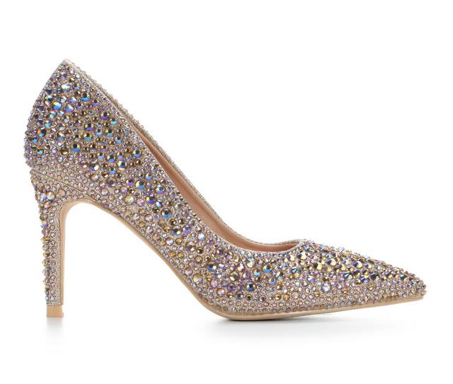 Women's Lauren Lorraine Daisy Special Occasion Shoes in Rose Gold color