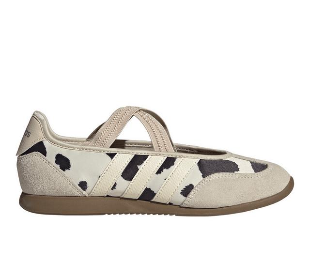 Women's Adidas Barreda Mary Jane Sneakers in Natural color