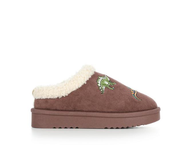 Girls' Steve Madden Toddler & Little Kid Trexx Slippers in Brown color