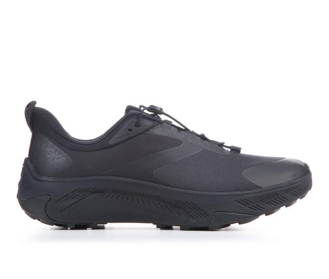 Men's Hoka Transport 2 Trail Running Shoes in Black/Black color