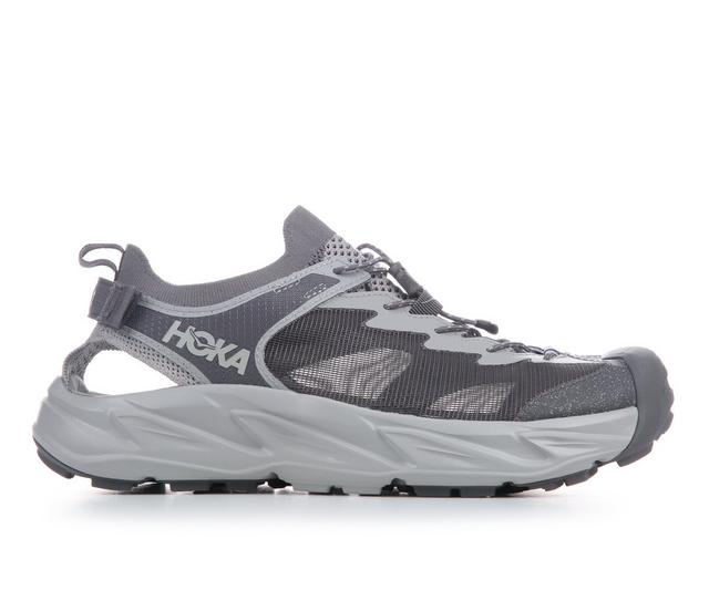 Men's Hoka Hopara 2 Trail Running Shoes in Grey/Grey color