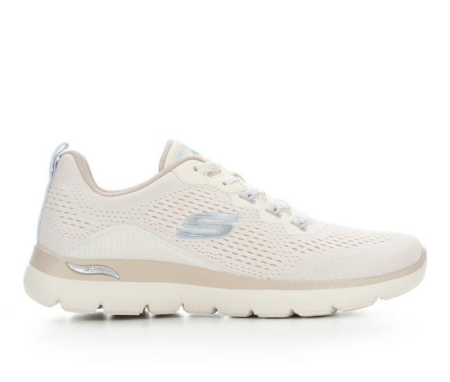 Women's Skechers 150754 Arch Fit Summits Walking Shoes in Taupe color