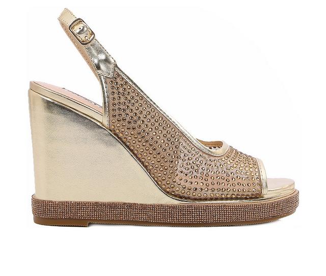 Women's Lady Couture Belair Wedges in Gold color