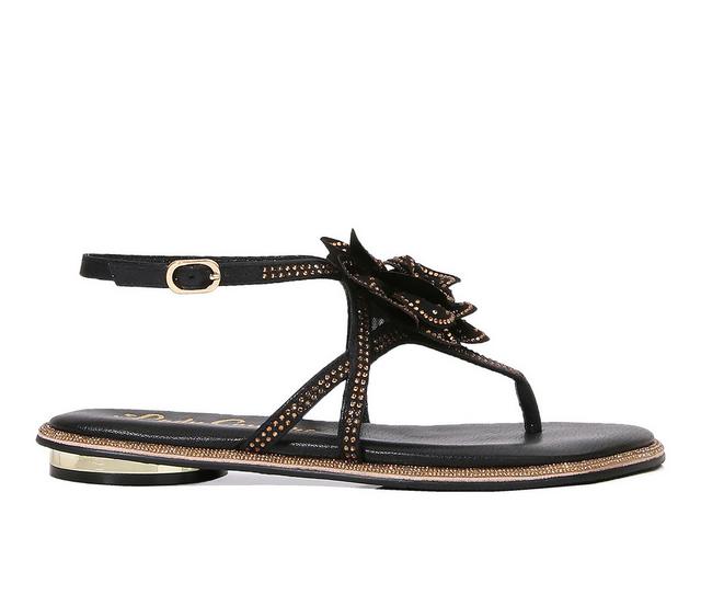 Women's Lady Couture Maui Sandals in Black color