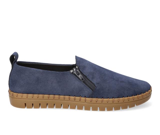 Women's Easy Street Astoria Loafers in Navy color