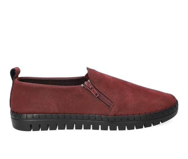 Women's Easy Street Astoria Loafers in Burgundy Matte color