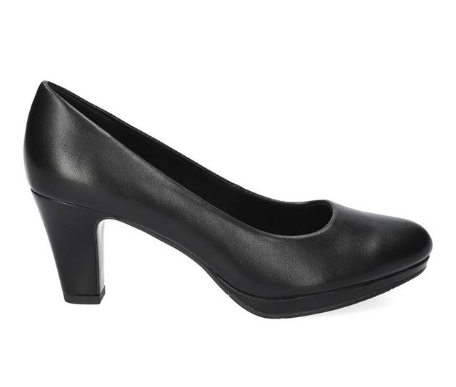 Women's Easy Street Equinox Pumps in Black color