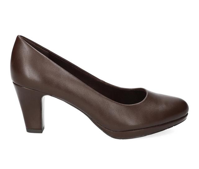 Women's Easy Street Equinox Pumps in Brown color