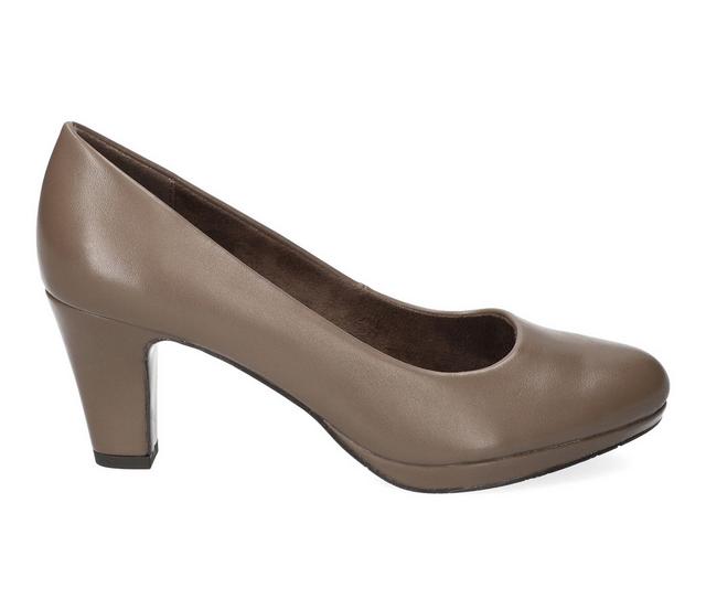 Women's Easy Street Equinox Pumps in Taupe color
